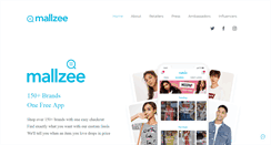 Desktop Screenshot of mallzee.com